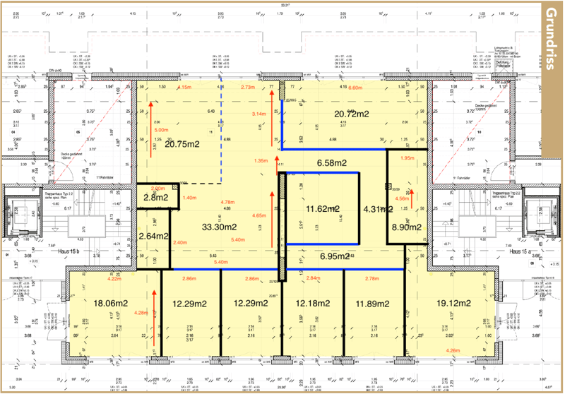 Moderne Büroräumlichkeiten in Baar - 10.5 Zimmer auf 220m² (9)