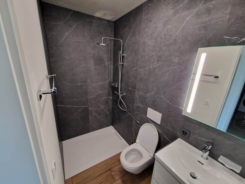 Beautiful new attic with 3.5 rooms and large terrace – Delémont center (9)