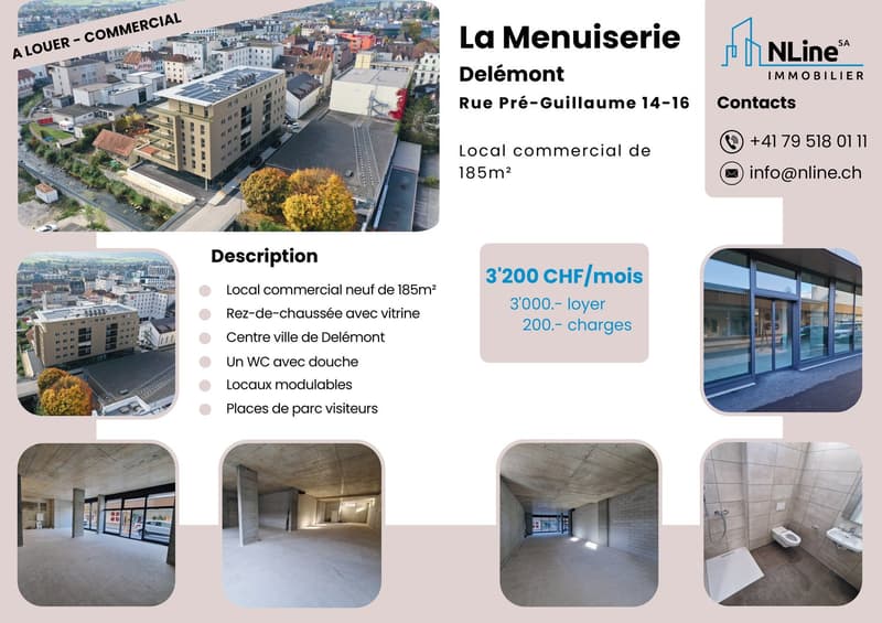 Locale commerciale ideale a Delémont – 185 m², accessibile PMR, disponibile immediatamente (8)