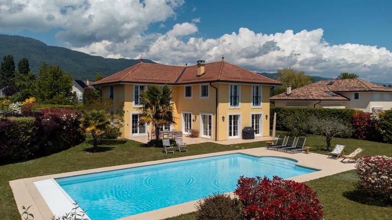 Villa d'exception - Vue lac & Mont-Blanc (1)