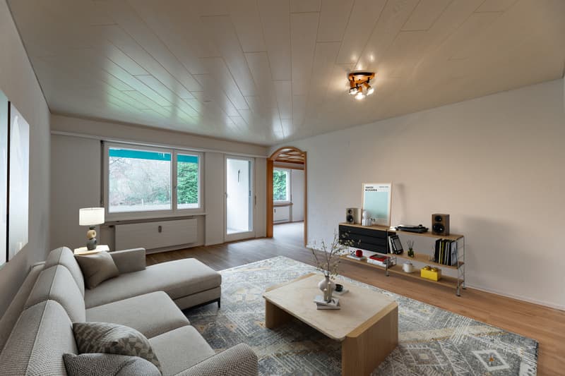 Fälimatt living, 3.5 room apartment on the high ground floor (2)