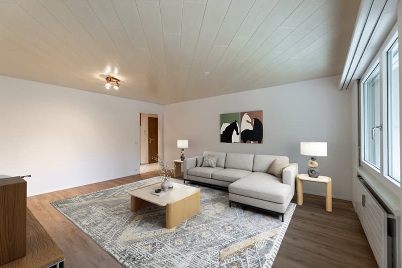 Fälimatt living, 3.5 room apartment on the high ground floor (1)