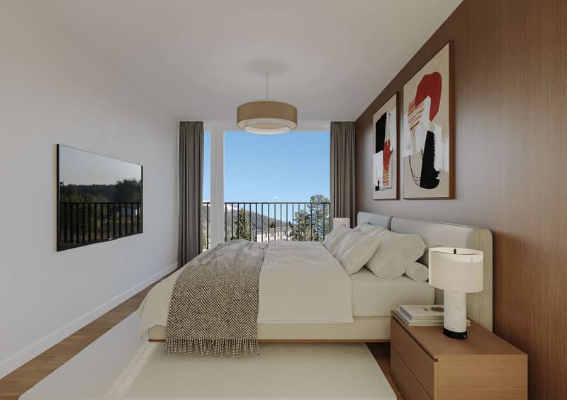 Wohnung 201_Schlafzimmer