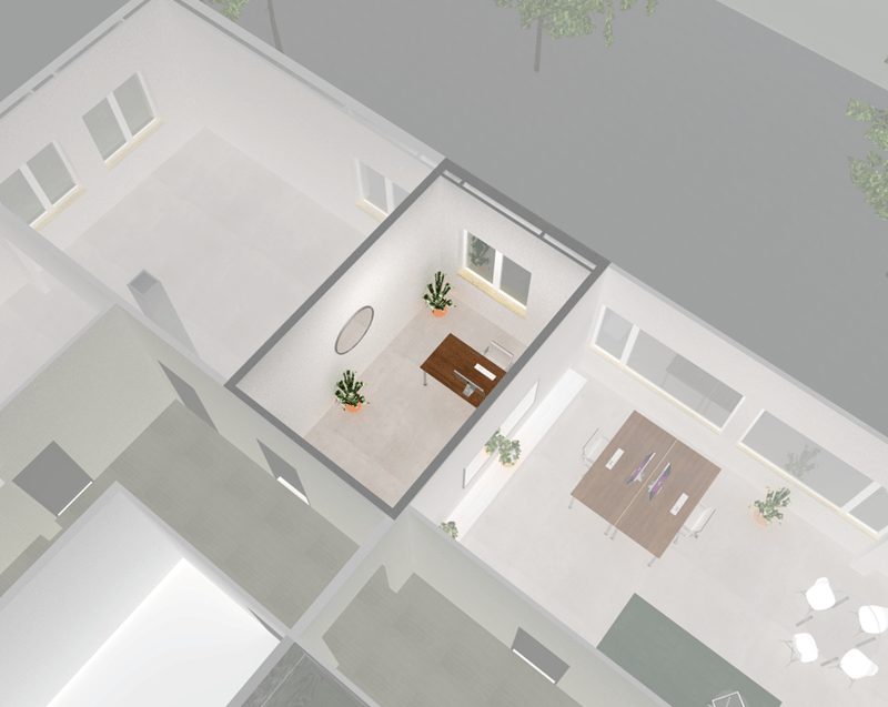 office, living room, kitchen, balcony, dining area, 2 bedrooms, 2 bathrooms