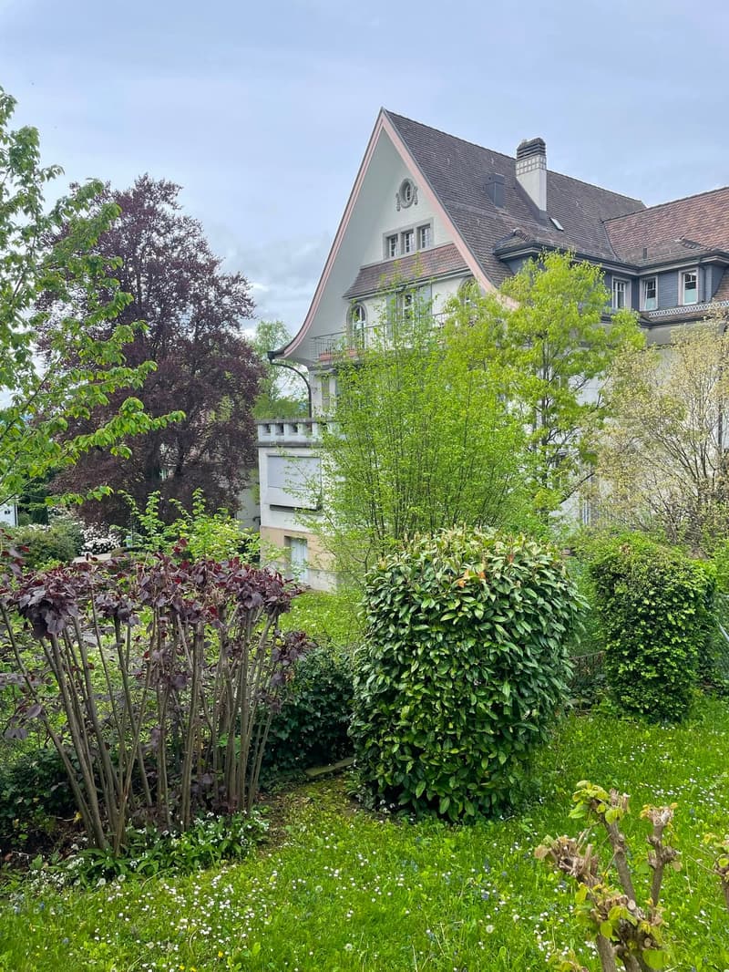 3.5-room old building apartment with private garden on Zürichbergstrasse (5)