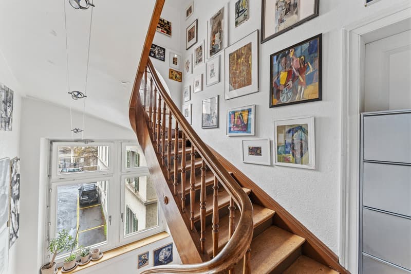 Villa de ville historique avec 6 unités et terrasse sur le toit à Zürich Enge - à vendre (8)