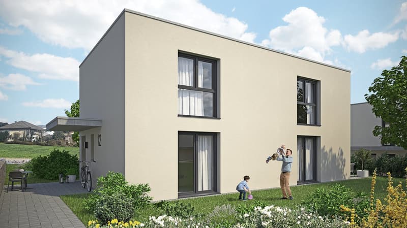 Où le soleil et la nature sont chez eux - Nouveau bâtiment dans le Sonnenpark Erlinsbach AG (4)