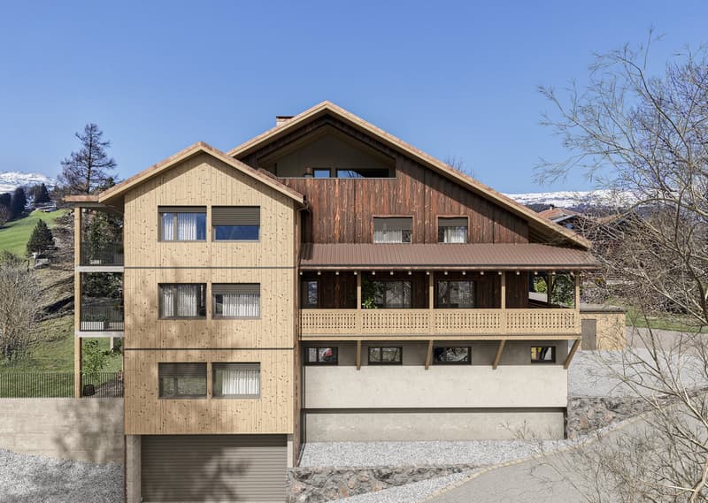 New Build: 3.5-Room Attic Apartment in Converted Barn in Flerden (2)