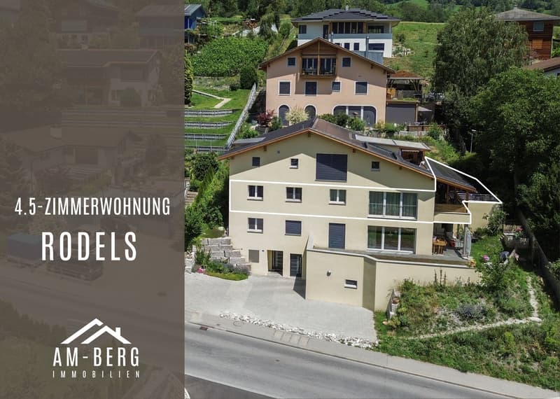Moderne 4.5-Zimmer-Wohnung mit Bergblick in Rodels (1)