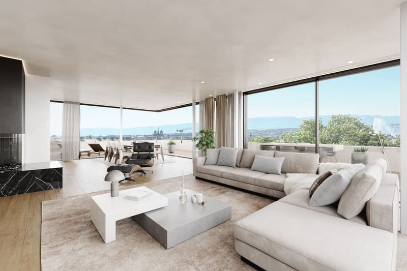 Exceptional new attic of 295 m2 with terrace of 182 m2 (2)