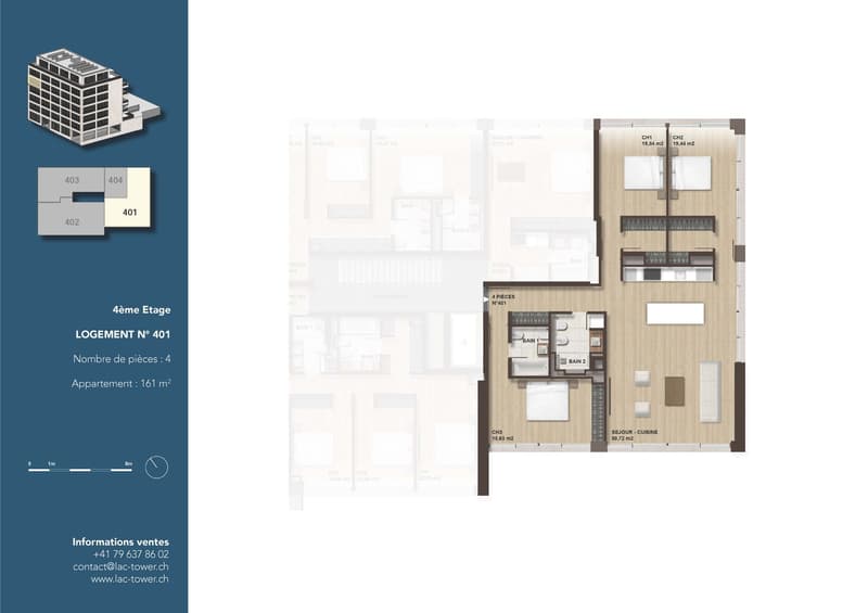 The LAC Tower promotion: More than 3 apartments and 1 exceptional attic still available. (29)