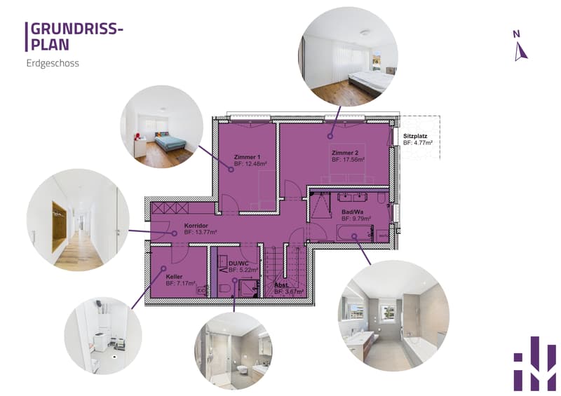 Appartamento mansardato moderno 4.5 locali con giardino a sud e vista sulla montagna (13)