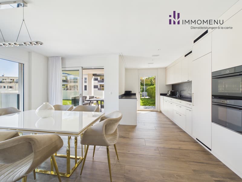 Appartamento mansardato moderno 4.5 locali con giardino a sud e vista sulla montagna (5)