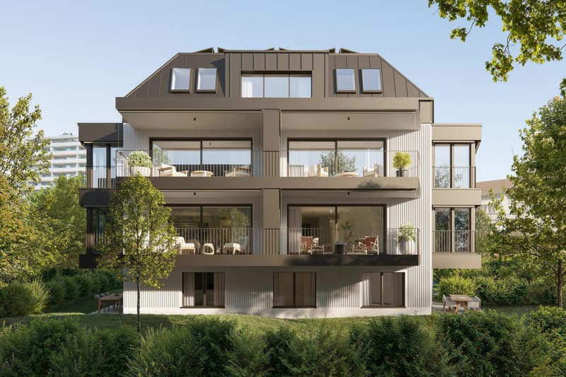 Exklusives Wohnen mit grosszügigem Privatgarten in Zürich-Höngg (2)