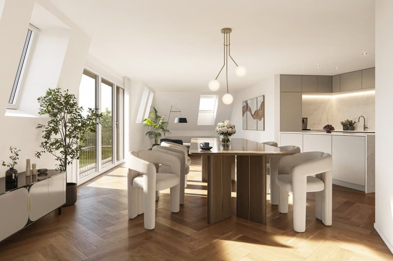 Exklusives Wohnen mit grosszügigem Privatgarten in Zürich-Höngg (11)