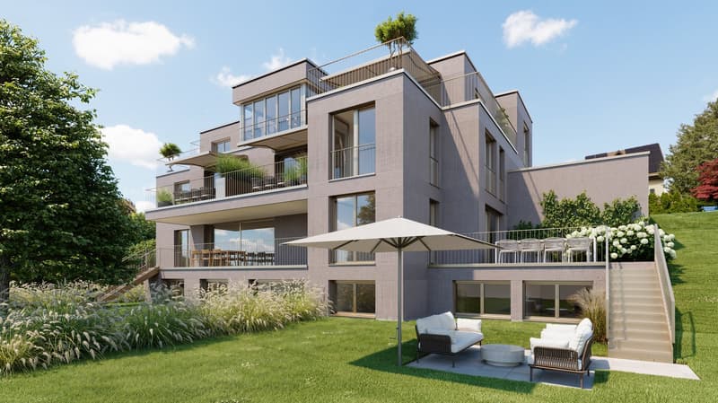 4.5-Zimmer-Maisonette-Neubau am Südhang in Wallisellen (1)