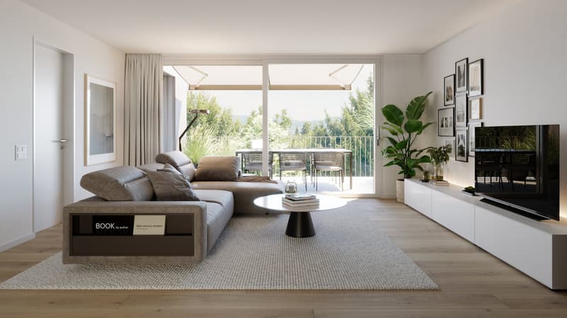 4.5-Zimmer-Maisonette-Neubau am Südhang in Wallisellen (2)
