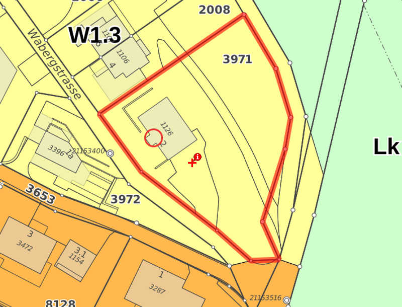 1'401 m2 Bauland mit Entwicklungspotenzial in Grüt (Gossau ZH) (1)
