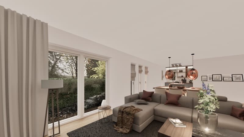 Due nuove e moderne case con giardino (4)