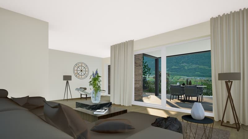 Due nuove e moderne case con giardino (3)
