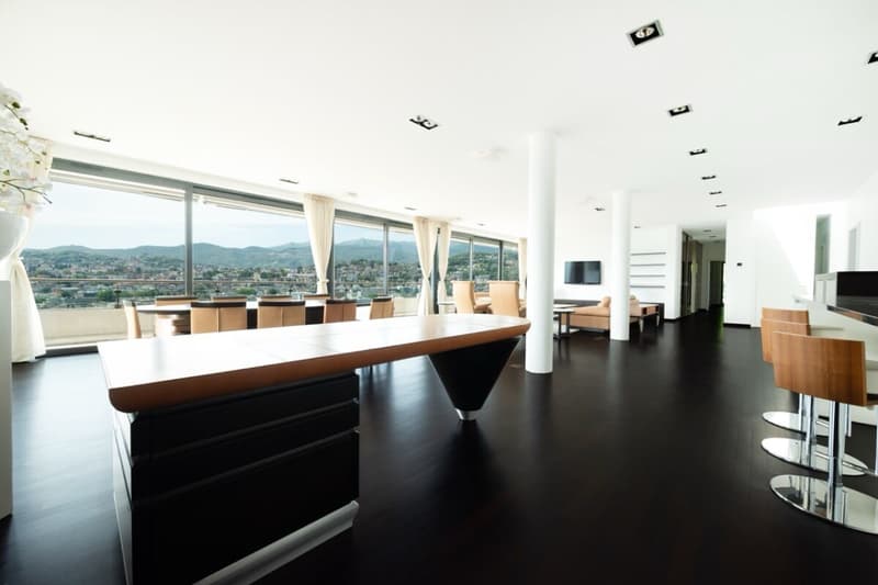 Lussuoso attico a Castagnola con grande terrazza e vista lago (10)