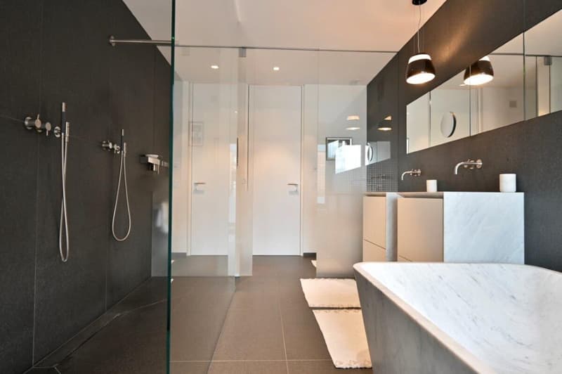 Ampio e lussuoso attico duplex con spettacolare vista lago (15)