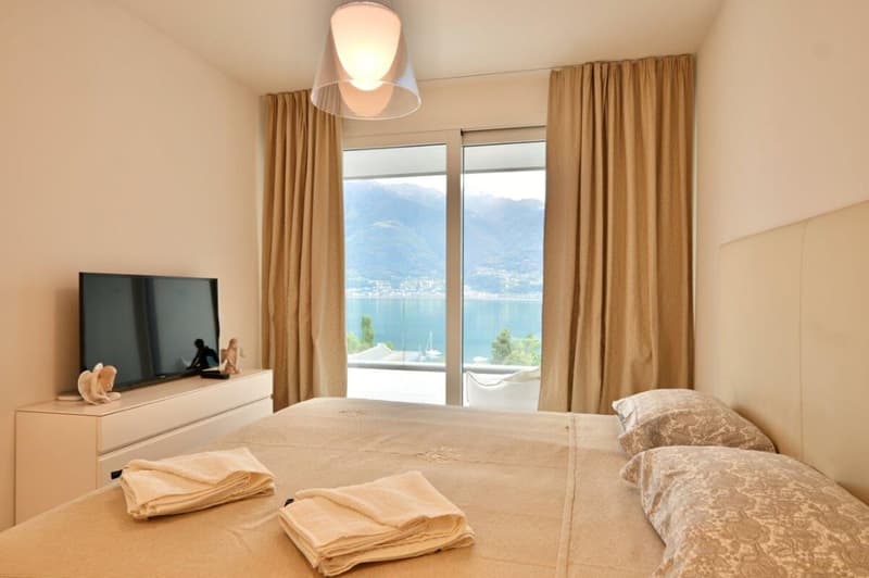 Ampio e lussuoso attico duplex con spettacolare vista lago (20)