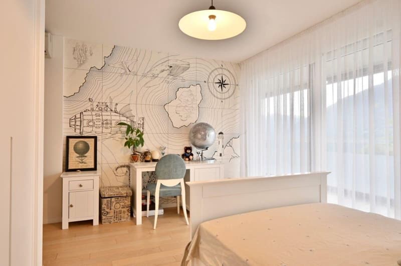 Ampio e lussuoso attico duplex con spettacolare vista lago (16)