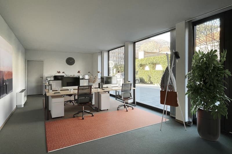 Residenza Dogana vermietet Gewerbeflächen im Zentrum von Bellinzona (1)