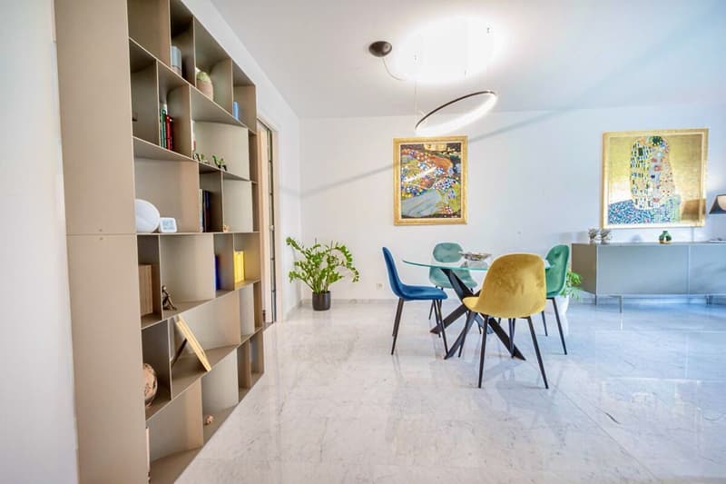 Elegant maisonette apartment with a double garden in Montagnola. (5)