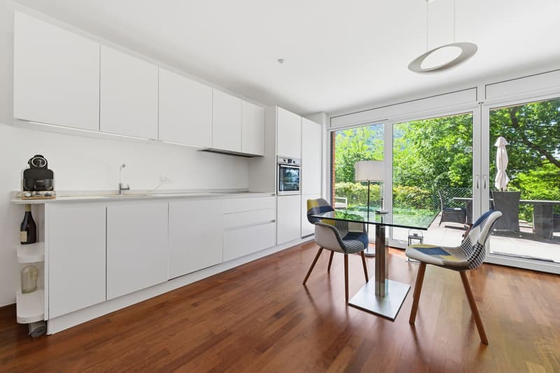 Moderne Wohnung mit grosser Terrasse im Grünen (3)
