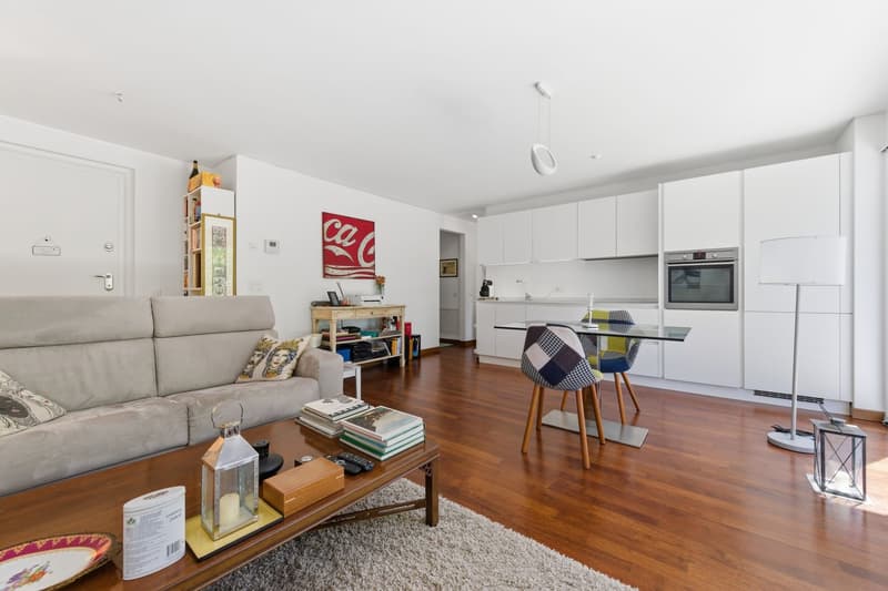 Moderne Wohnung mit grosser Terrasse im Grünen (5)