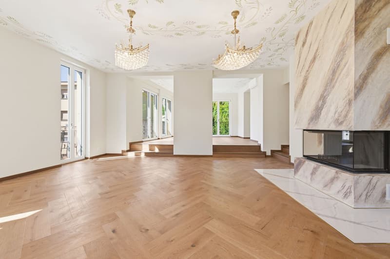 Lussuosa villa in quartiere residenziale, a due passi dalla città (1)