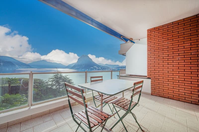 Appartamento boutique con vista panoramica sul Lago di Lugano (1)