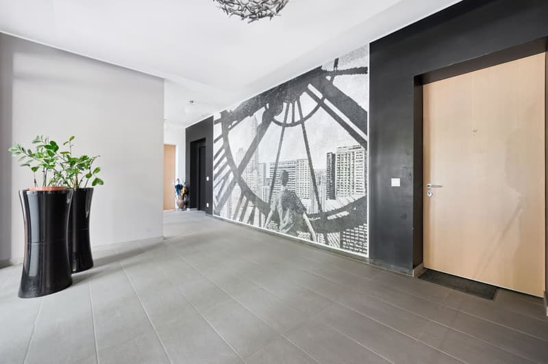 Penthouse with a spacious terrace just a few steps from the center of Lugano. (17)