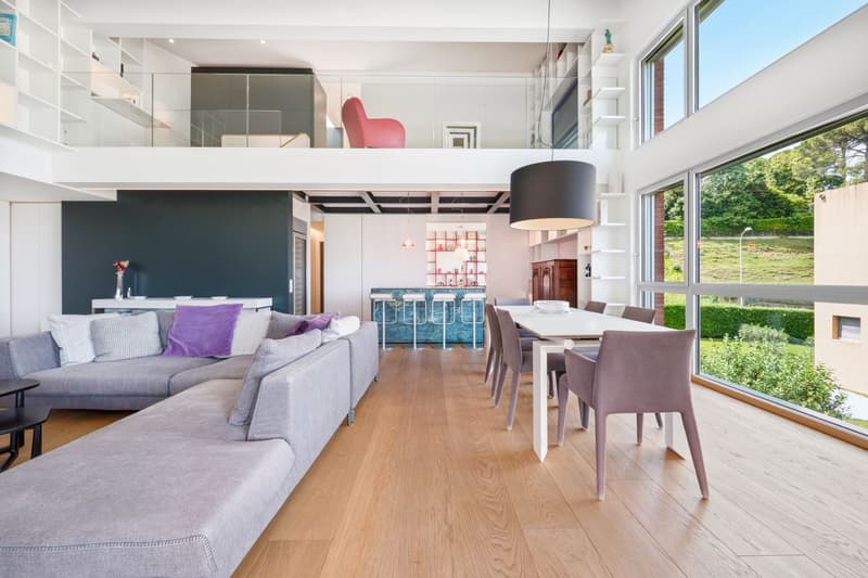 Penthouse duplex exclusif avec vue panoramique sur Lugano et le lac de Lugano (3)