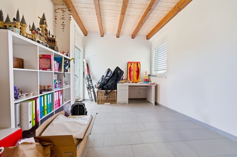 Casa spaziosa e luminosa con vista panoramica, giardino e grande mansarda (6)