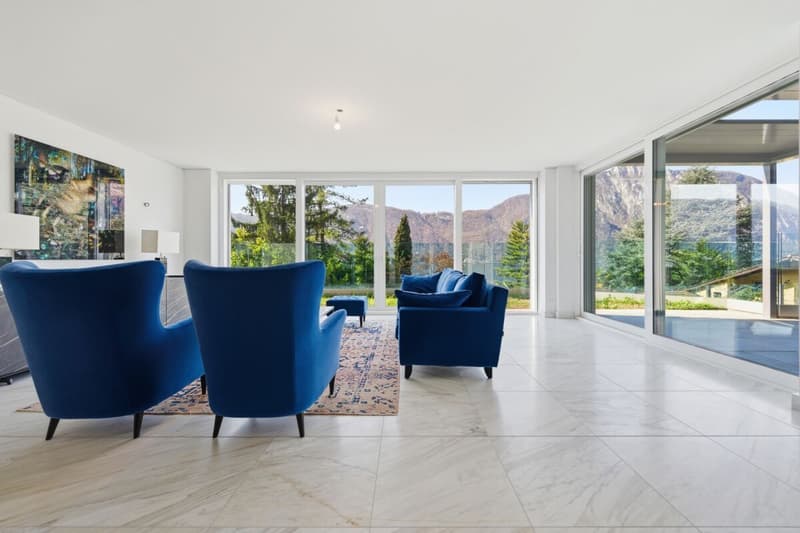 Résidence Ceresio 52 : appartement avec vue sur le lac et jardin (1)