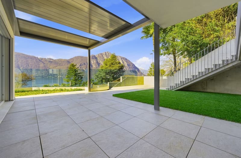 Résidence Ceresio 52 : appartement avec vue sur le lac et jardin (3)