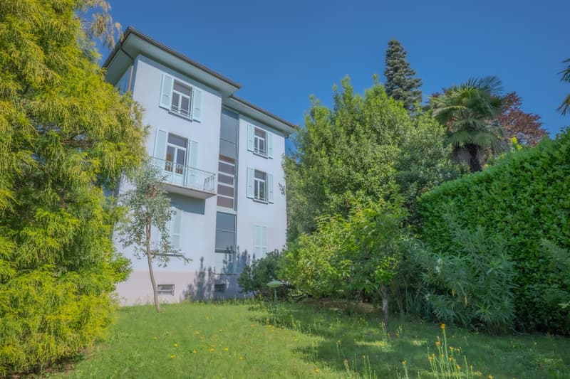 Affittasi incantevole duplex in villa storica a Tesserete (2)