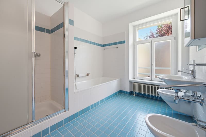 Affittasi incantevole duplex in villa storica a Tesserete (15)