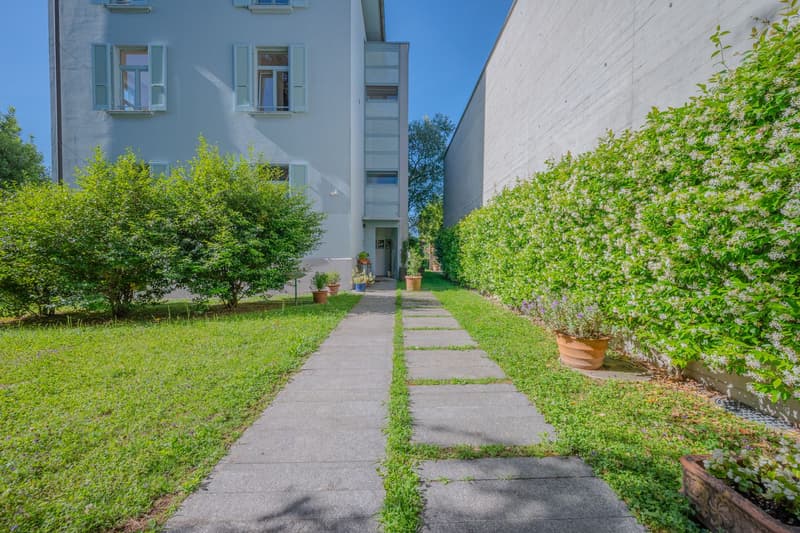Affittasi incantevole duplex in villa storica a Tesserete (3)