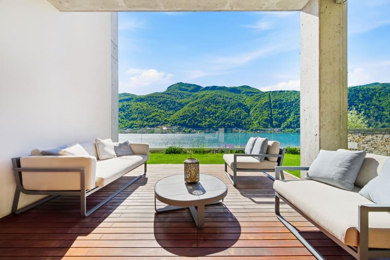 Laguna d’Oro – Ikonische Luxusresidenz am See in Morcote (1)