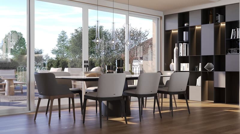 New penthouse in the heart of Bellinzona with panoramic terrace (6)