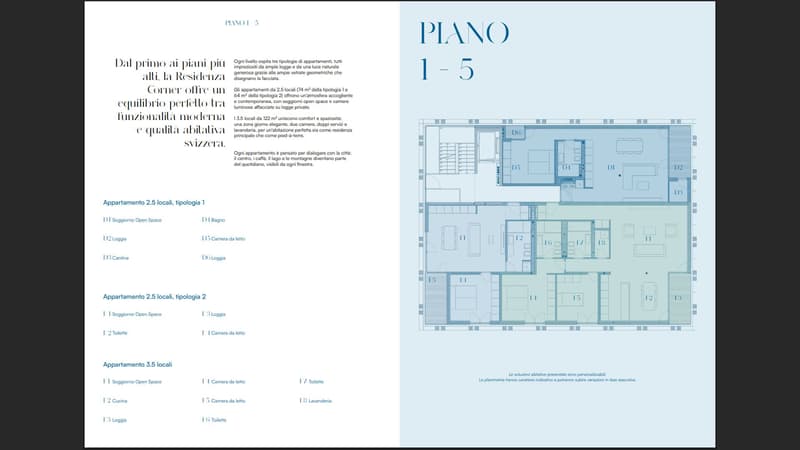 Neue 3.5-Zimmer-Wohnungen mit 122 m² und Loggia im Herzen von Locarno (3)