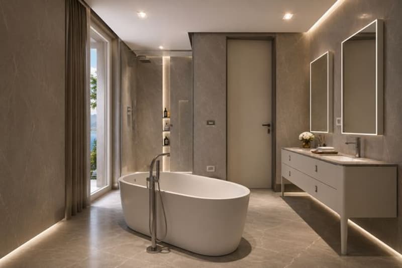Exklusive 6-Zimmer-Neubauwohnung in Melide – Zeitlose Eleganz, grosszügige Terrassen und Wohnen nahe dem Luganersee (6)
