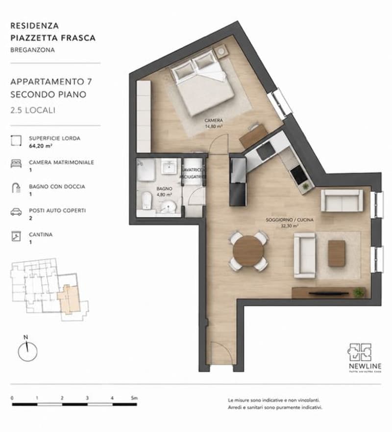 Central, calme et confortable – Appartement exclusif 2.5 pièces (6)