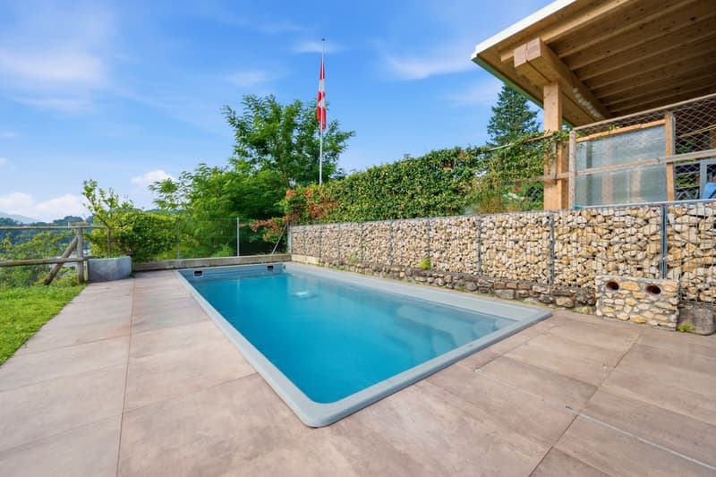 Elegante, zeitgenössische Villa mit großzügigem Garten, Swimmingpool und Terrassen (1)