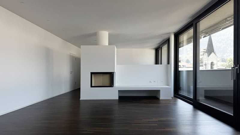 Bellinzona Zentrum – Exklusive 5.5-Zimmer-Duplexwohnung mit Cheminée und grosszügigen Terrassen (10)