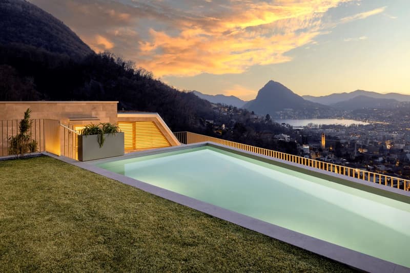 Residence Castagno I Hoch gelegene Wohnungen mit herrlichem Seeblick (3)